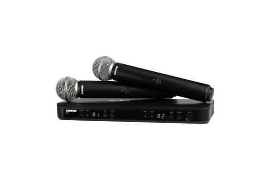 Shure BLX288/SM58 Wireless Dual Vocal System with two SM58