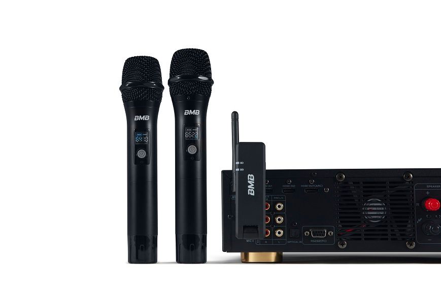 Ssv 210 BMB WH-210 Dual Wireless Microphone System – SSV Audio
