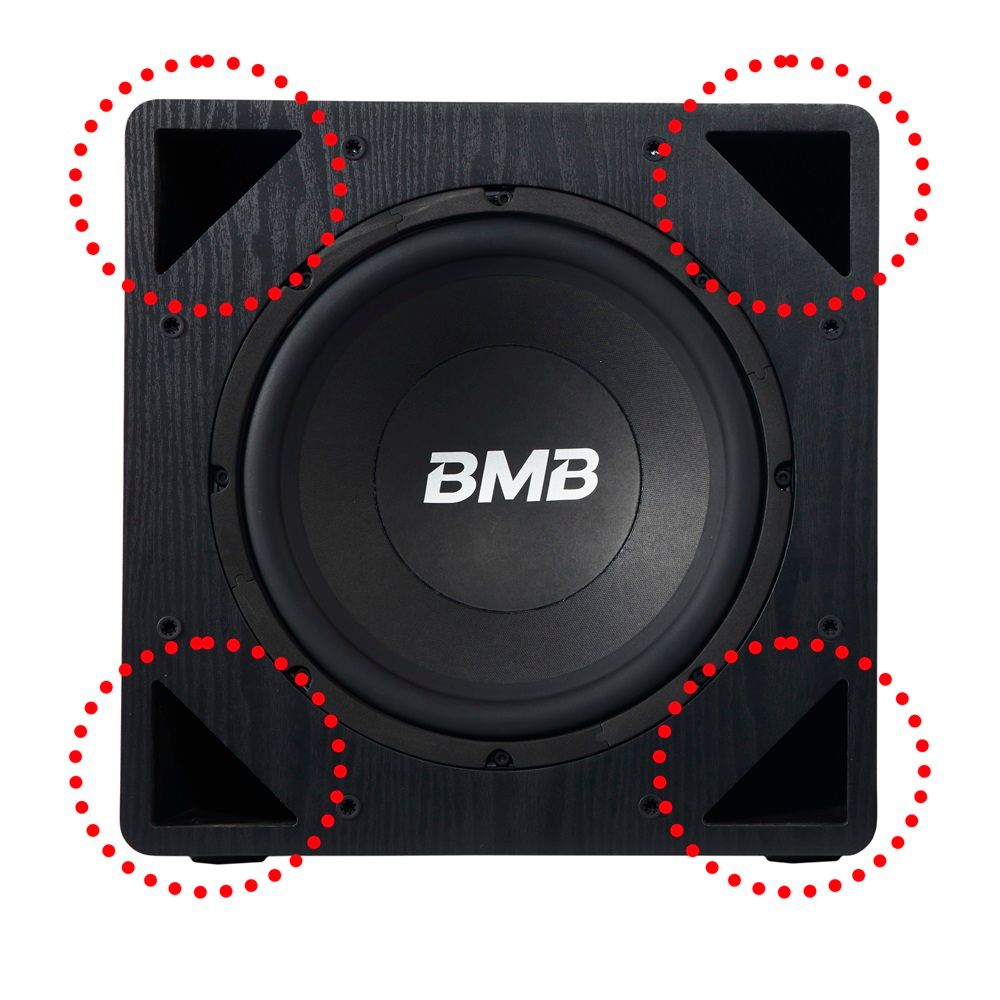 BMB CSW-112A 600W 12" Active Subwoofer System (Single)